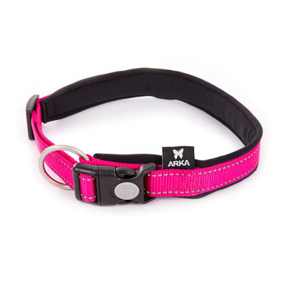 Meilleurs prix pour Collier Neo+ rose pour chien 2,5x55/60 cm