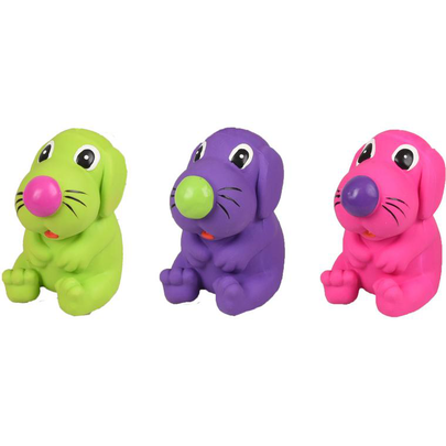 Meilleurs prix pour Jouet Chien - Flamingo Chien en latex x1 - 7 x 8,5 cm - coloris aléatoire