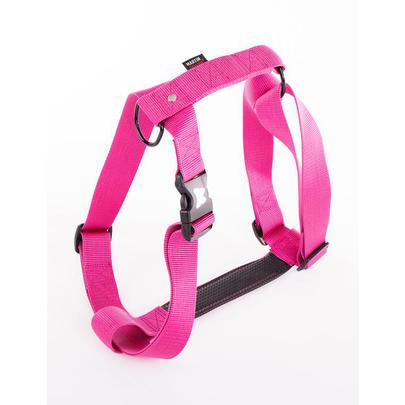 Meilleurs prix pour Harnais Confort rose pour chien - 4x90/110 cm