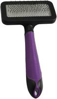 Comparer les prix de Brosse carde Slicker M chat – Flamingo