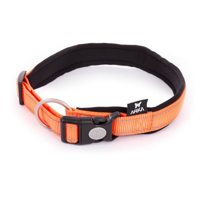 Comparer les prix de Collier Chien – Martin Sellier Collier Neo+ orange – 2,5 x 55 à 60 cm