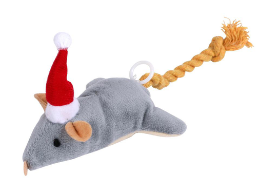 Comparer les prix de Jouet Chat – Wouapy Souris vibrante Noël