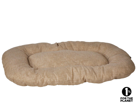 Meilleurs prix pour VADIGRAN-Vadigran Coussin ovale pour chien Adelle beige - 100 x 65 cm
