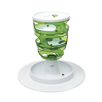 CATIT-Distributeur Chat – Catit Labyrinthe à nourriture Senses 2.0 coloris vert