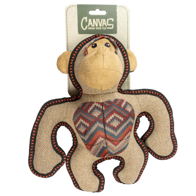 Meilleurs prix pour DUVOPLUS-Jouet Chien - Laroy Canvas Gorille Brun - 29 x 24 x 9 cm