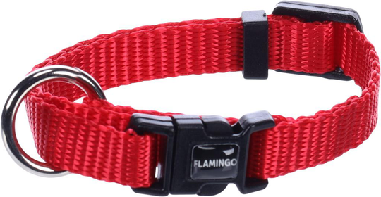 Comparer les prix de Collier Chien - Flamingo Collier nylon Ziggi XXS Rouge - 15 / 25 x 1 x 0,2 cm