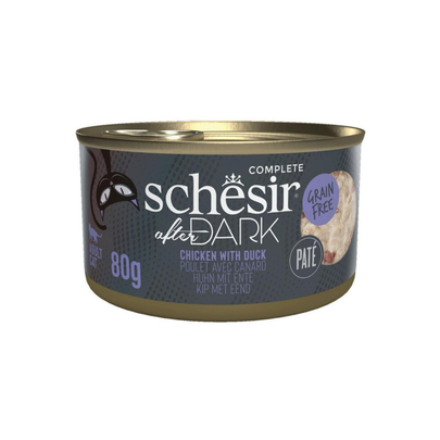 Schesir Pâté Chat Poulet Adulte Canard - 80 gr
