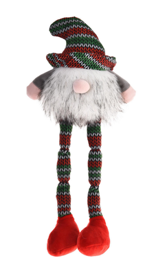 Comparer les prix de Jouet Chien - Bubimex Peluche Noël Lutin Rouge - 31 x 27 x 10 cm