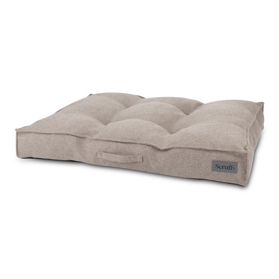SCRUFFS-Scruffs Couchage Chien Coussin Seattle Gris - Taille L 100 x 70 x 14 cm