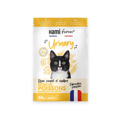HAMIFORM-Hami Form Aliments Complets Chat Urinary - 10 x 80 g