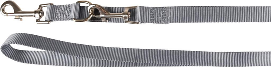 Meilleurs prix pour Laisse Chien - Flamingo Laisse d'entraînement nylon Ziggi Gris - 200 x 2 x 0,2 cm