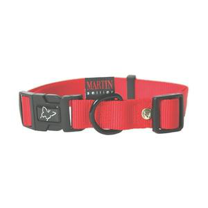 Meilleurs prix pour Collier Chien - Martin Sellier Collier réglable Rouge - 40 / 55 x 2 cm